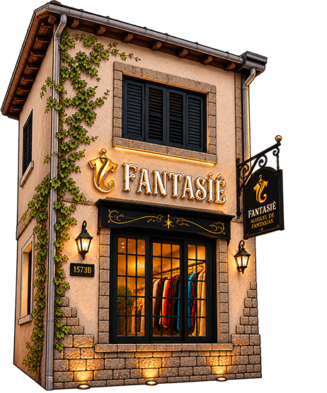 Fachada da Fantasiê — aluguel de fantasias em São Paulo